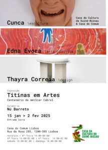 Cartaz Titinas em Artes